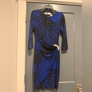 Cache Jersey Long Sleeve Dress Small